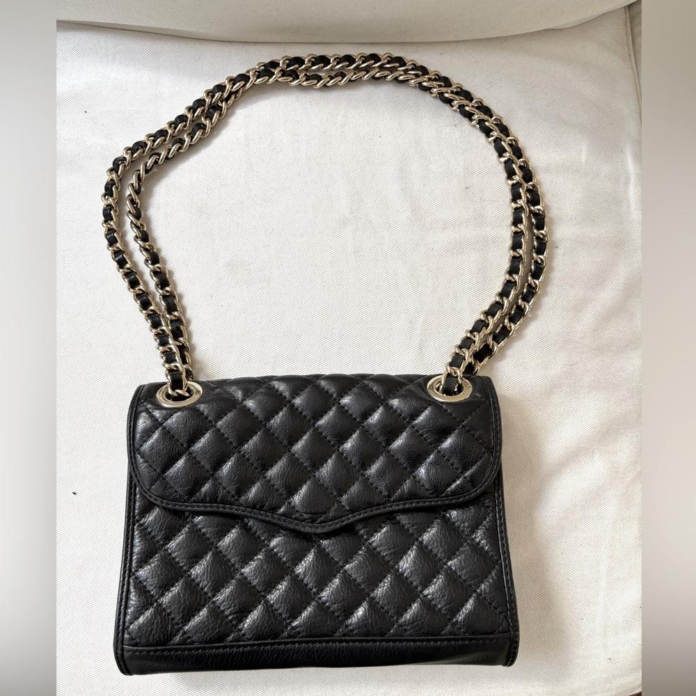Rebecca Minkoff Quilted Mini Affair bag in black